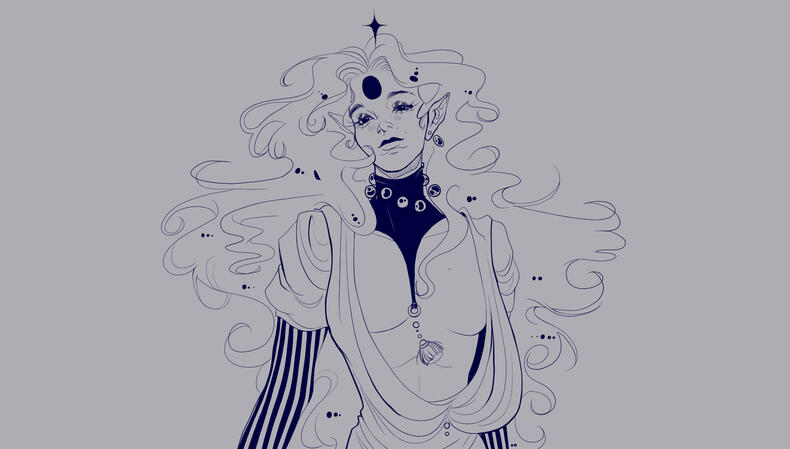 bust lineart bust lineart